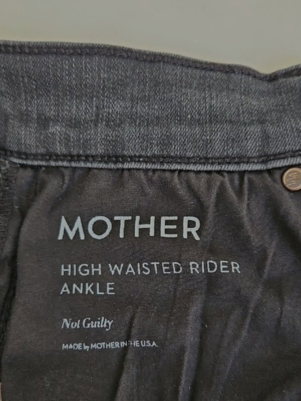 MOTHER High Waisted Rider Ankle - Picture 6 of 7